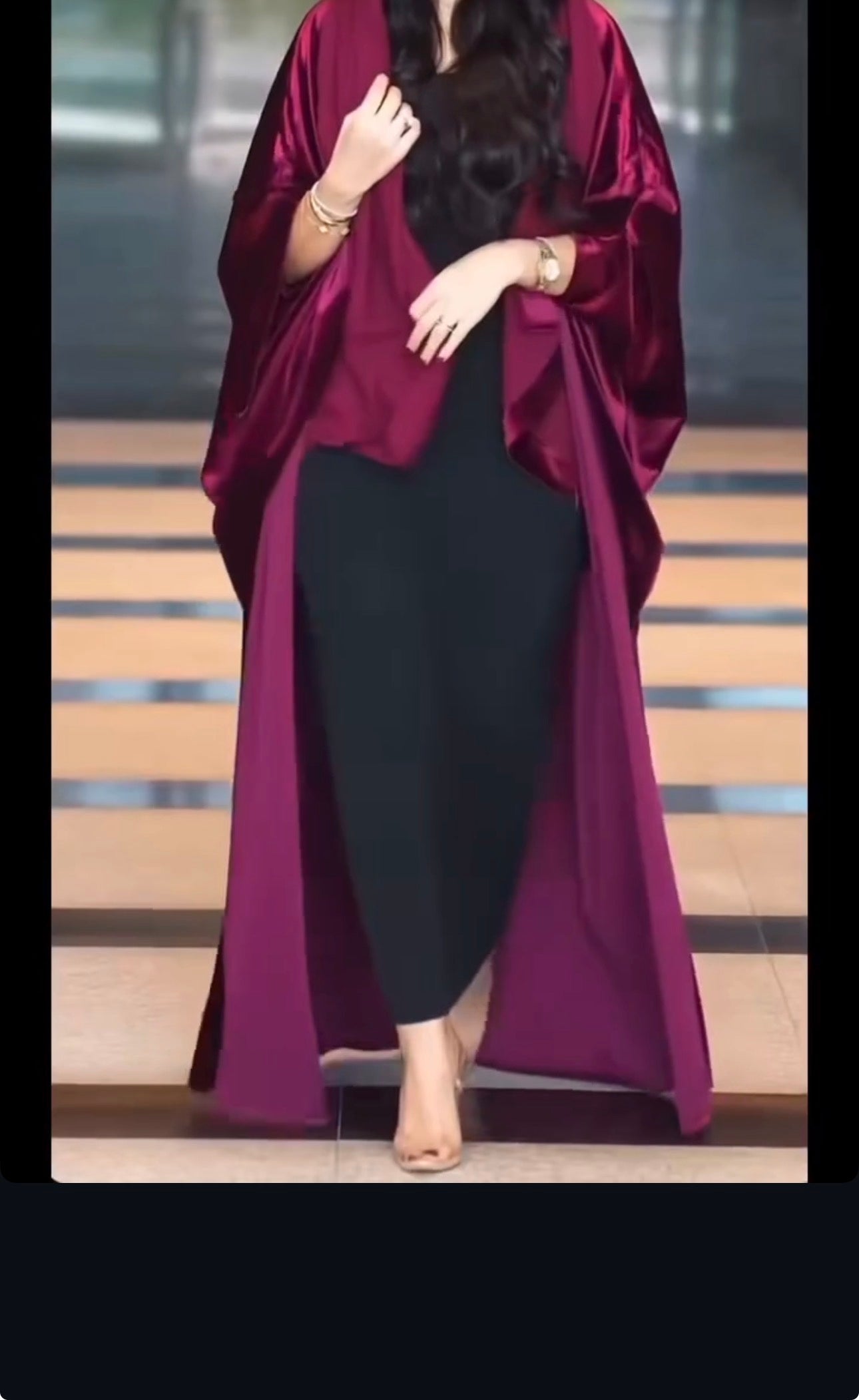 Abaya velours