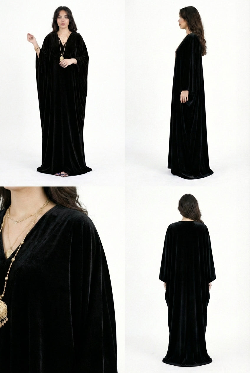 Abaya Ela en velour